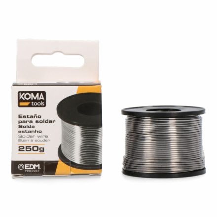 Tin wire for soldering Koma Tools Tekercs 1 mm 250 g MOST 17070 HELYETT 11492 Ft-ért!