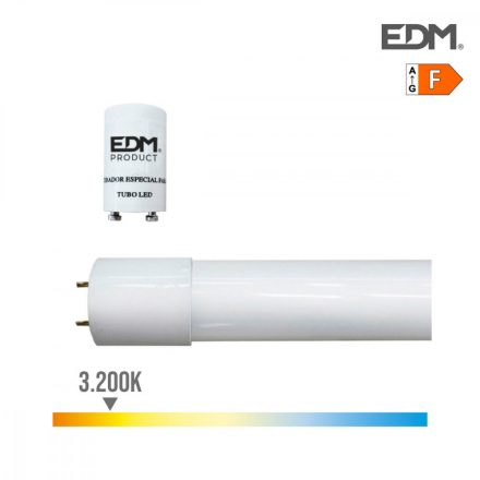 LED Cső EDM F 22 W T8 2310 Lm Ø 2,6 x 150 cm (3200 K) MOST 11532 HELYETT 6474 Ft-ért!