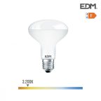   LED Izzók EDM Tükröző F 10 W E27 810 Lm Ø 7,9 x 11 cm (3200 K) MOST 9366 HELYETT 5258 Ft-ért!