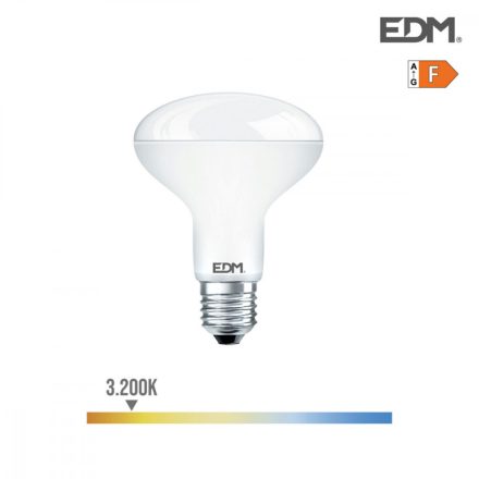 LED Izzók EDM Tükröző F 12 W E27 1055 lm Ø 9 x 12 cm (3200 K) MOST 10975 HELYETT 6159 Ft-ért!