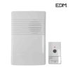 Vezeték Nélküli Csengő Nyomógombbal EDM 80 dB 14,8 x 9,7 x 4 cm (12 V) MOST 15623 HELYETT 9351 Ft-ért!