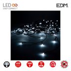   LED-es fényfüggöny EDM Easy-Connect Fehér 1,8 W (2 x 1 m) MOST 15074 HELYETT 10153 Ft-ért!