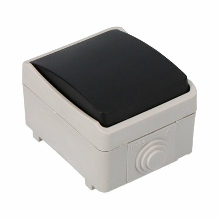 Kétpólusú kapcsoló Solera IP44 6,5 x 8 x 5,5 cm MOST 6025 HELYETT 3381 Ft-ért!