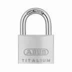   Kulccsal záródó lakat ABUS Titalium 64ti/20 Acél Alumínium normál (2 cm) MOST 7239 HELYETT 4059 Ft-ért!