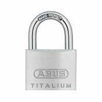   Kulccsal záródó lakat ABUS Titalium 64ti/45 Acél Alumínium normál (4,5 cm) MOST 16242 HELYETT 9723 Ft-ért!