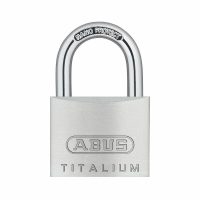  Kulccsal záródó lakat ABUS Titalium 64ti/50 Acél Alumínium normál (5 cm) MOST 15801 HELYETT 10641 Ft-ért!