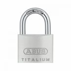   Kulccsal záródó lakat ABUS Titalium 64ti/60 Acél Alumínium normál (6 cm) MOST 18005 HELYETT 12129 Ft-ért!