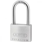   Kulccsal záródó lakat ABUS Titalium 64ti/40hb40 Acél Alumínium Hossz (4 cm) MOST 13481 HELYETT 8069 Ft-ért!