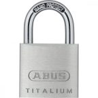   Kulccsal záródó lakat ABUS Titalium 64ti/30 Acél Alumínium normál (3 cm) MOST 11400 HELYETT 6399 Ft-ért!