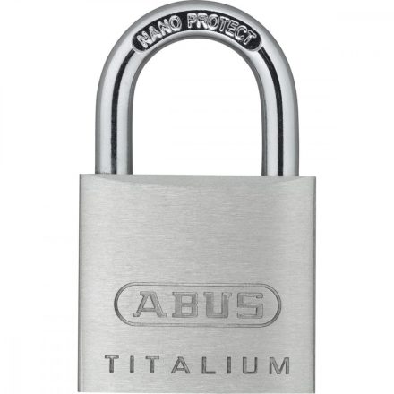 Kulccsal záródó lakat ABUS Titalium 64ti/30 Acél Alumínium normál (3 cm) MOST 11400 HELYETT 6399 Ft-ért!