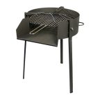   Faszenes Grill Lábakkal Imex el Zorro Grill Kör Alakú Fekete (Ø 60 x 75 cm) MOST 89138 HELYETT 68605 Ft-ért!