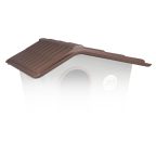   Roof for shed Nayeco Eco Mini 06910 Utántöltő Barna 60 x 50 x 41 cm MOST 12290 HELYETT 8276 Ft-ért!