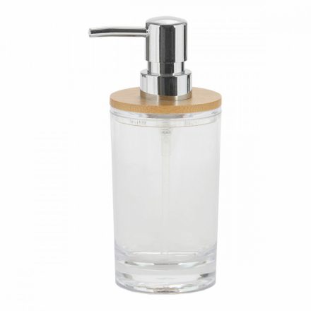 Szappanadagoló Andrea House 250 ml Bambusz Akril (Ø 7 x 17,5 cm) MOST 8918 HELYETT 5002 Ft-ért!