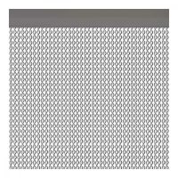   Függöny Acudam Cadaques Ajtók Ezüst színű Külső PVC Alumínium 90 x 210 cm MOST 76106 HELYETT 53302 Ft-ért!