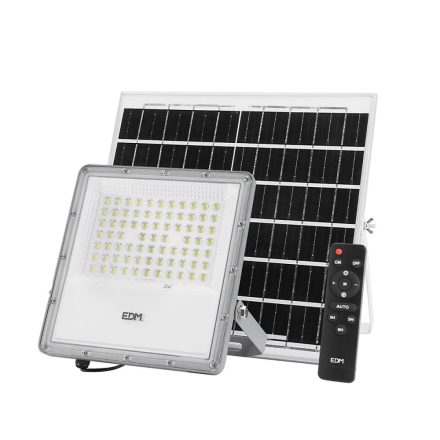 Reflektor projektor EDM Távkapcsoló Fotovoltaikus napelem 200 W 1500 Lm 35 x 35 cm 23,8 x 23,3 x 4,3 cm (6500 K) MOST 56429 HELYETT 42951 Ft-ért!