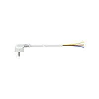   Tápkábel Solera 7000/2 Schuko 4,8 mm 250 V 16 A Fehér 3 x 1,5 mm 2 m MOST 9869 HELYETT 5903 Ft-ért!