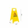 Folding panel caution wet floor Normaluz 30 x 21 x 62 cm MOST 15368 HELYETT 9202 Ft-ért!