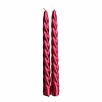   Gyertyák Magic Lights Dekoratív Piros Ø 2 x 24 cm MOST 6180 HELYETT 3233 Ft-ért!