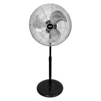   Álló Ventilátor EDM Matt fekete 80 W Ø 50 cm ipari MOST 45137 HELYETT 31483 Ft-ért!