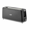 Kenyérpirító EDM 07798 Black Design 900 W Hosszú MOST 19483 HELYETT 13121 Ft-ért!