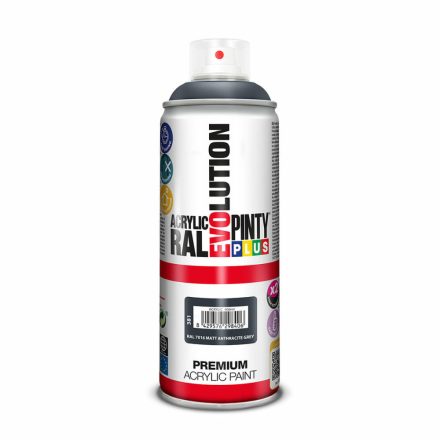 Spray festék Pintyplus Evolution RAL 7016 Antracit 400 ml Matt MOST 7897 HELYETT 4431 Ft-ért!