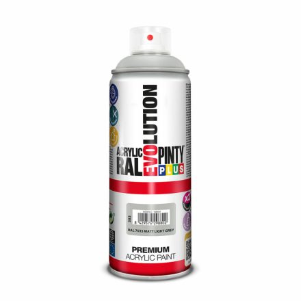 Spray festék Pintyplus Evolution RAL 7035 Világos szürke 400 ml Matt MOST 7897 HELYETT 4431 Ft-ért!