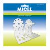 Awning support Micel TLD08 Fehér 6,5 x 8,6 x 10,8 cm 2 Darabok Tengely MOST 29661 HELYETT 20686 Ft-ért!