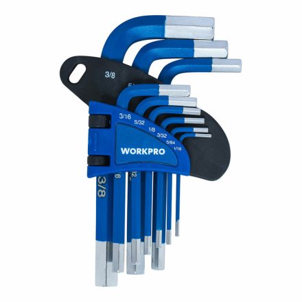 Imbuszkulcs Készlet Workpro 9 Darabok MOST 10287 HELYETT 6159 Ft-ért!