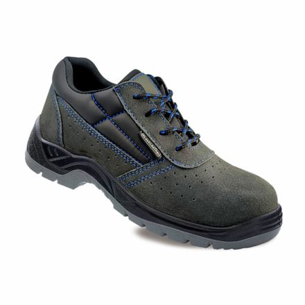 Biztonsági cipő Blackleather átlyukadt S1P Fém nélkül Szarvasbőr MOST 28431 HELYETT 19834 Ft-ért!