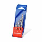   Fúrókészlet Workpro 2, 3, 4, 5, 6 y 8 mm Fém 6 Darabok MOST 7170 HELYETT 4026 Ft-ért!