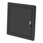   Ellenőrző fedél EDM 87746 Antracit Beépíthető Négyzetben 21,5 x 21,5 cm MOST 16783 HELYETT 10045 Ft-ért!