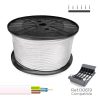 Elektromos kábel tömlő Sediles Fehér 3 x 1,5 mm 150 m H05VV-F MOST 157811 HELYETT 133350 Ft-ért!