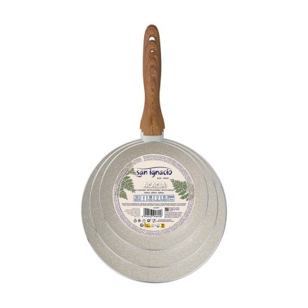 Serpenyő szett San Ignacio Krémszín Alumínium Ø 16 x 3,5 cm Ø 20 x 4,5 cm Ø 24 x 4,5 cm 3 Darabok MOST 23675 HELYETT 15948 Ft-ért!