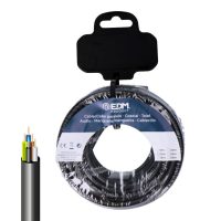   Elektromos kábel tömlő EDM 28379 vv-k06 Fekete 5 m MOST 17673 HELYETT 11905 Ft-ért!