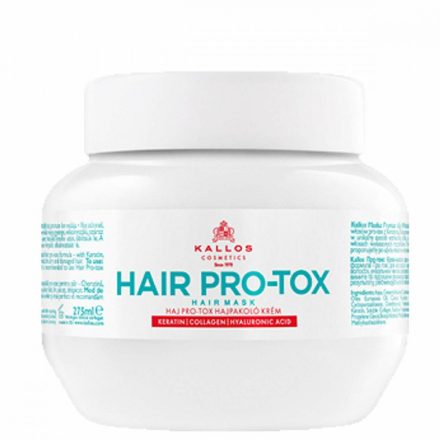Helyreállító Hajmaszk Kallos Cosmetics Hair Pro-Tox 275 ml MOST 2753 HELYETT 1587 Ft-ért!