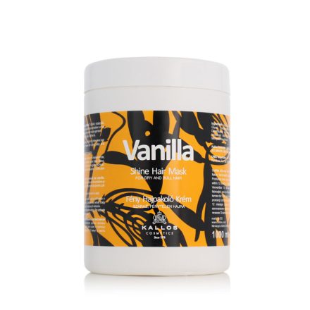 Tápláló Hajmaszk Kallos Cosmetics Vanilla 1 L MOST 3604 HELYETT 2100 Ft-ért!