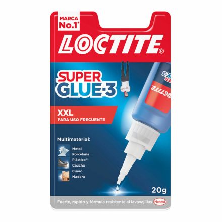 Pillanatragasztó Loctite Super Glue 3 XXL 20 g MOST 11145 HELYETT 6672 Ft-ért!