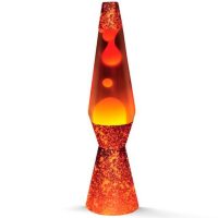   Láva Lámpa iTotal Piros Narancszín Kristály Műanyag 40 cm MOST 22545 HELYETT 15725 Ft-ért!