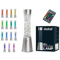   Láva Lámpa iTotal Glitter Többszínű 10,8 x 10,8 x 41,5 cm MOST 16899 HELYETT 11790 Ft-ért!