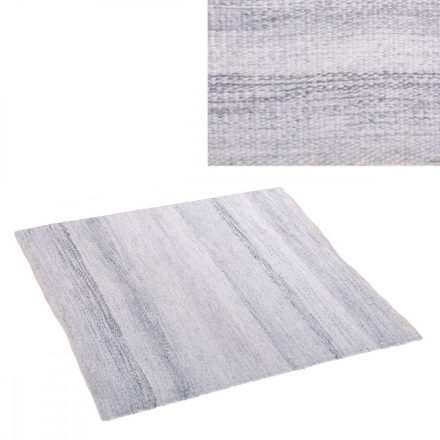Kültéri szőnyeg Goa 160 x 230 x 0,5 cm PET Fehér/Szürke MOST 69763 HELYETT 51905 Ft-ért!