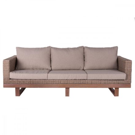 Kerti kanapé Patsy 220 x 89 x 64,50 cm Fa Rattan MOST 945642 HELYETT 719736 Ft-ért!