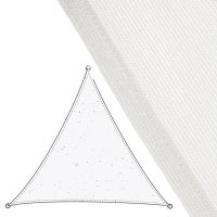   Árnyékolók Vela sombreo Fehér 5 x 5 m 500 x 500 x 0,5 cm Napellenző MOST 35678 HELYETT 24026 Ft-ért!