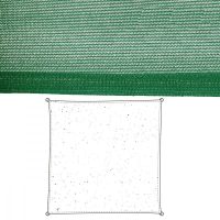   Árnyékolók Napellenző Zöld Polietilén 500 x 500 x 0,5 cm MOST 65687 HELYETT 48308 Ft-ért!