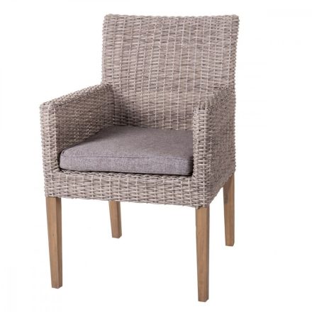 градински стол Patsy Szürke Fa Rattan 58 x 63 x 86 cm MOST 138970 HELYETT 104578 Ft-ért!