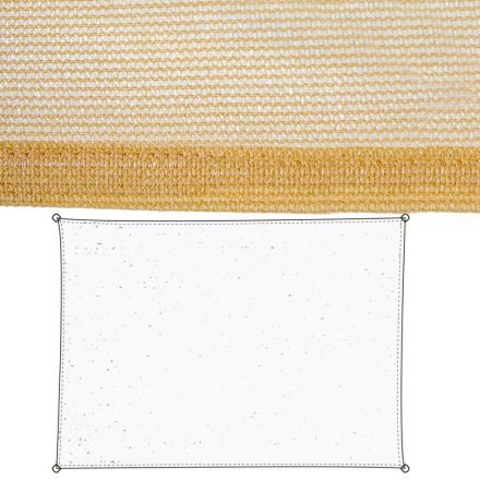 Árnyékolók Vela sombreo Bézs szín 350 x 500 x 1 cm 350 x 1 x 500 cm MOST 44843 HELYETT 32980 Ft-ért!