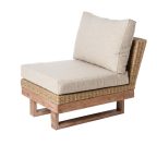   Kerti kanapé Patsy Moduláris Fa Rattan 66 x 89 x 64,5 cm MOST 313819 HELYETT 238846 Ft-ért!