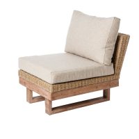   Kerti kanapé Patsy Moduláris Fa Rattan 66 x 89 x 64,5 cm MOST 313819 HELYETT 238846 Ft-ért!