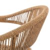 градински стол Neska Fehér Alumínium szintetikus rattan 56 x 59,5 x 81 cm MOST 143649 HELYETT 108100 Ft-ért!