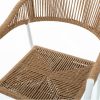 градински стол Neska Fehér Alumínium szintetikus rattan 56 x 59,5 x 81 cm MOST 143649 HELYETT 108100 Ft-ért!