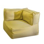   Kerti kanapé Gissele Mustár Nylon 80 x 80 x 64 cm MOST 406174 HELYETT 309146 Ft-ért!